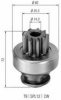 MAGNETI MARELLI 940113020175 Pinion, starter